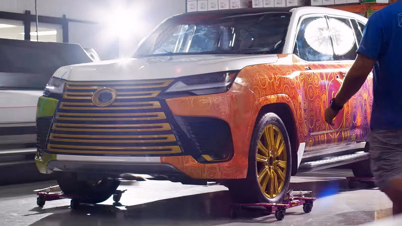 lexus-unveils-wicked-for-good-karaoke-lx-concept-suv-ahead-of-film-premiere-image-0